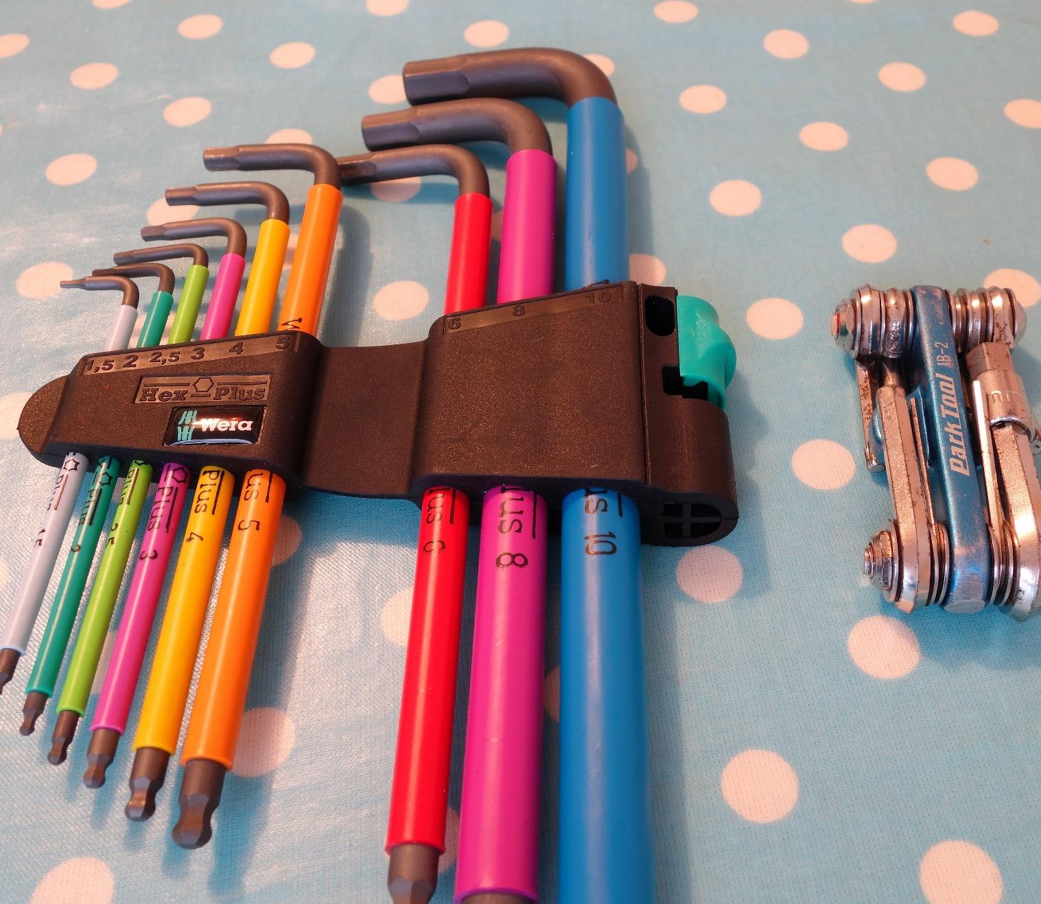 Wera Tools 05073593001 950 SPKL/9 SM N SB Long ARM HEX Key Set, One Size, Multi photo review