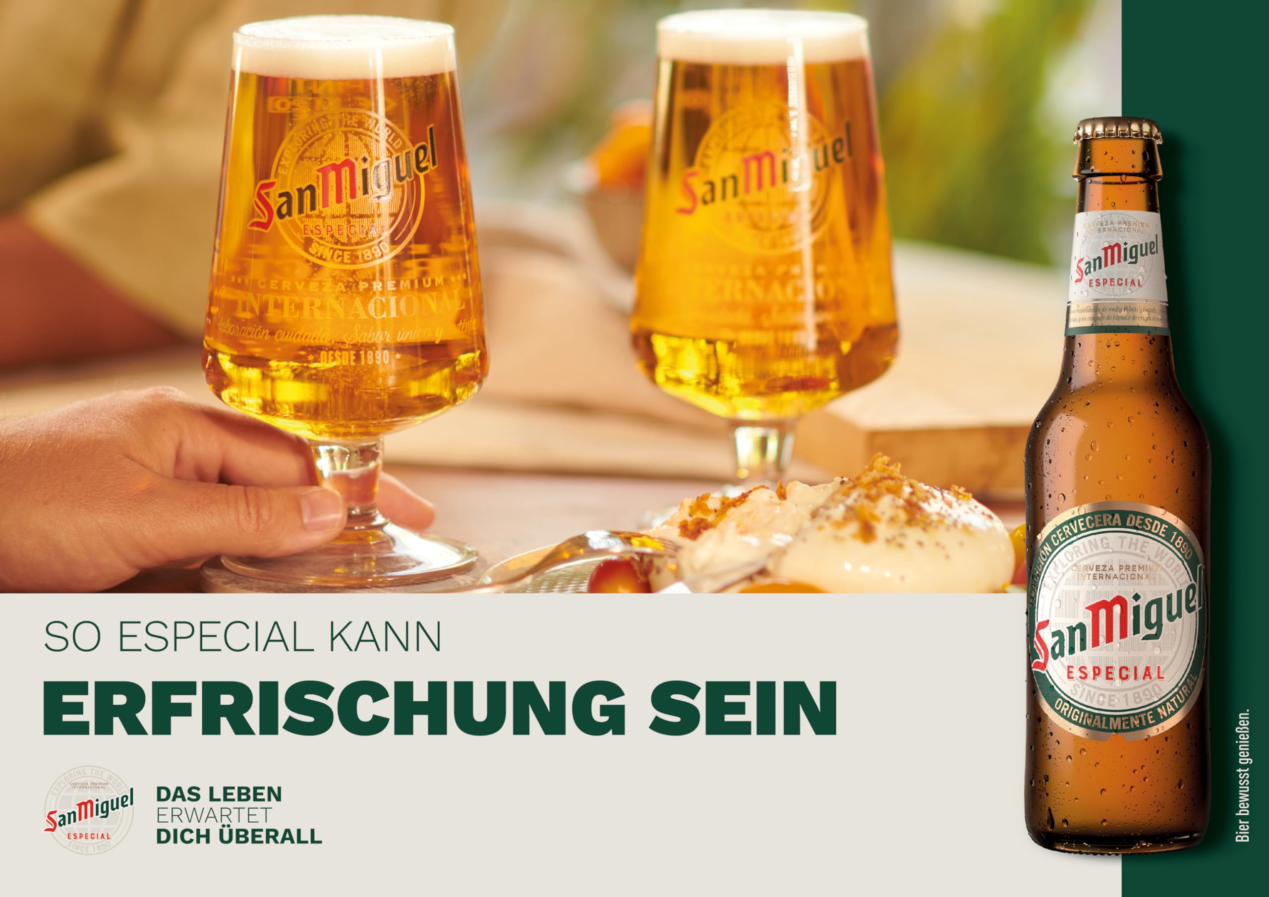 San Miguel Especial Dose Overfill + 50 Prozent Gratis DPG Bierpaket, EINWEG (24 x 0.5 l), 12000 ML 4
