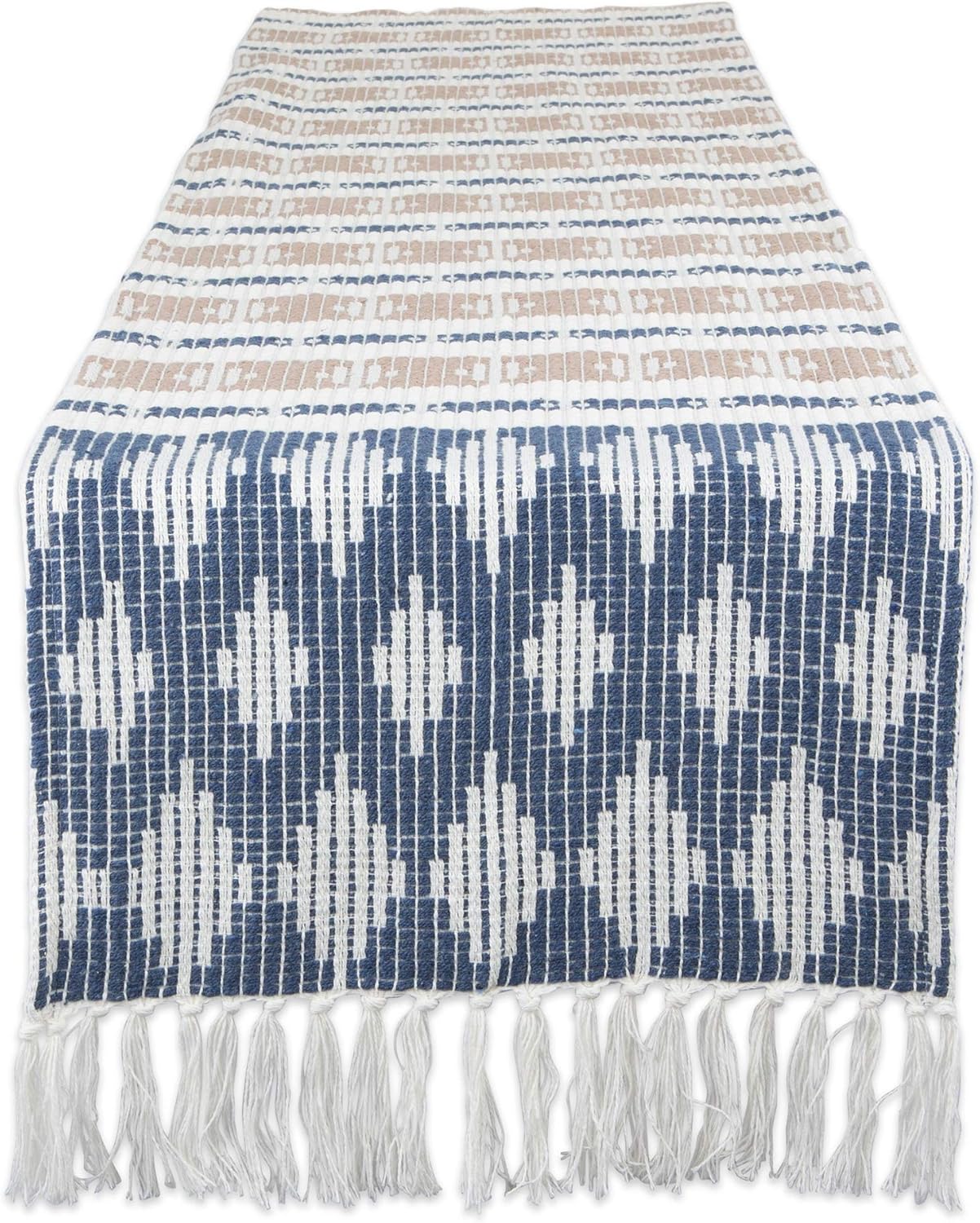 Best French Blue White Table Runner