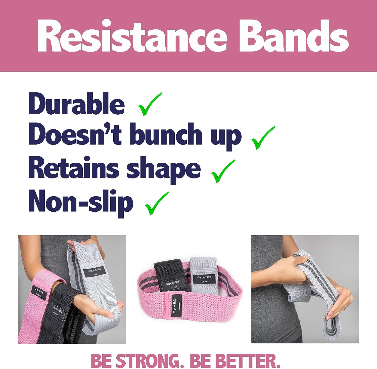 COPPERSHED Resistance Bands Set - Image 3