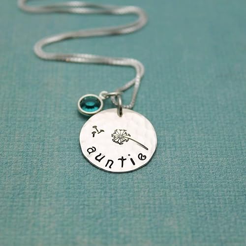 personalized aunt necklace