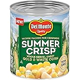 Del Monte Summer Crisp Whole Kernel Gold and White Corn, 11 oz Can