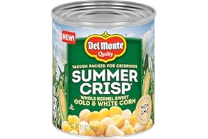 Del Monte Summer Crisp Whole Kernel Gold & White Corn, 11 Ounce