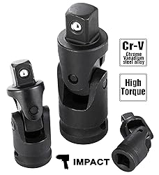 EPAuto Impact Universal Joint Set, Cr-V,3 Pieces