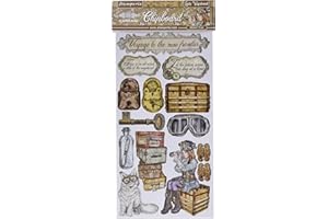 Stamperia Intl CHIPBOARD STAMPERIA VAGAB, Lady Vagabond