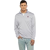Vantage Apparel NCAA mens Collegiate Micro Mesh Performance Gray 1/4 Zip Pullover