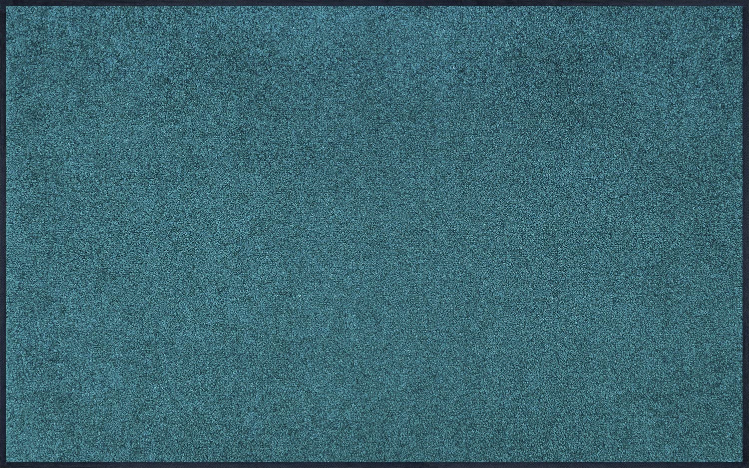 wash+dry Peacock Green Door Mat Acrylic 75 x 120 x 0.7 cm