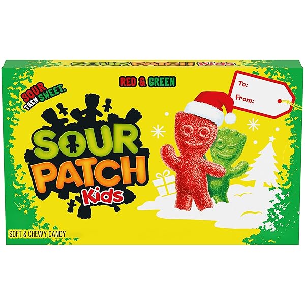 SOUR PATCH KIDS RED & GREEN SOFT &...
