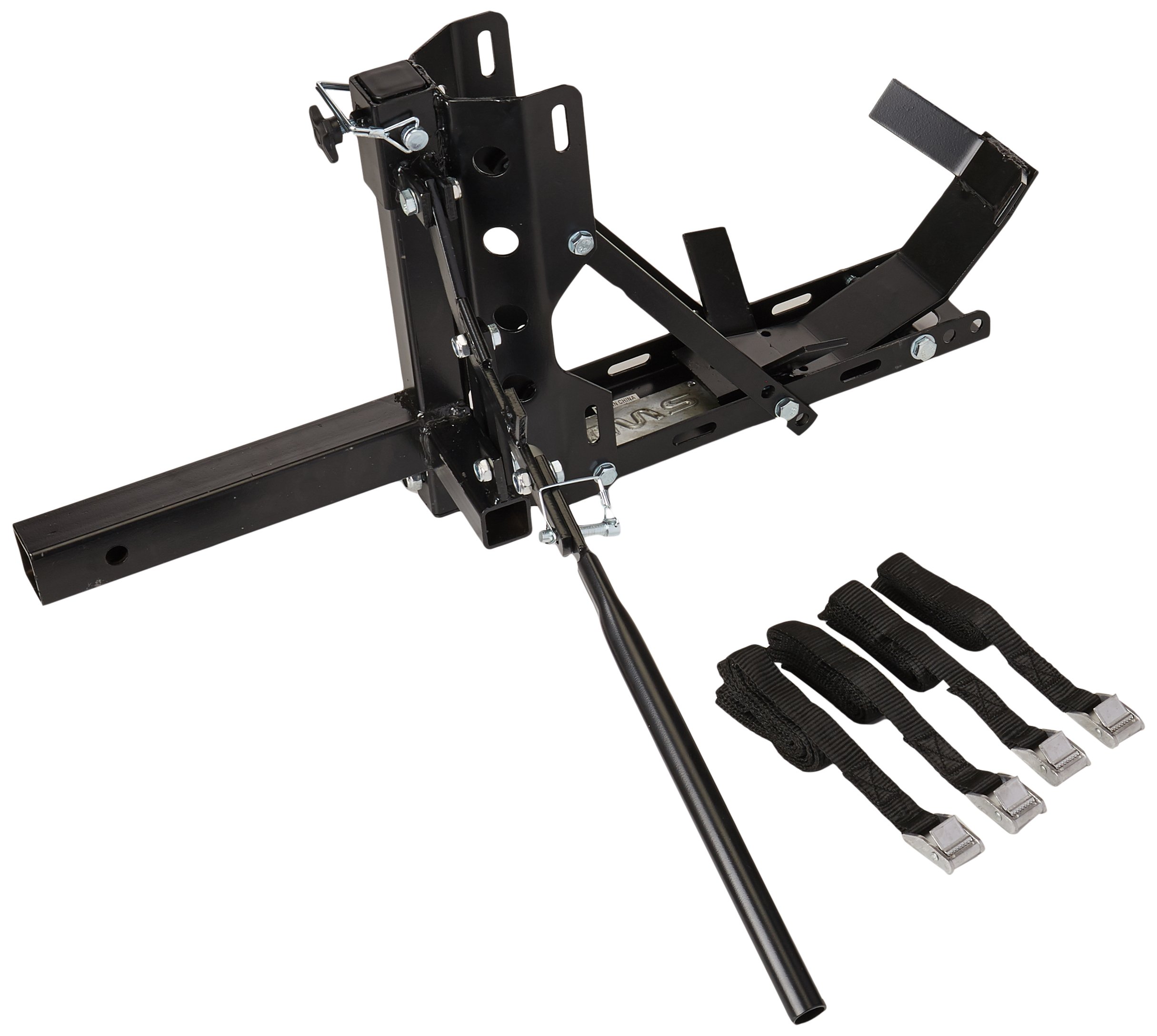 TMS 800 lbs Motorcycle Trailer Hitch Carrier Hauler Tow Towing Dolly