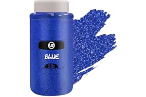 ULTIMATE STATIONERY Glitter – 1 LB Blue Glitter – Glitter for Resin, Glitter for Crafts, Fine Glitter for Scrapbooking – Ultimate Bulk Craft Glitter for Tumblers
