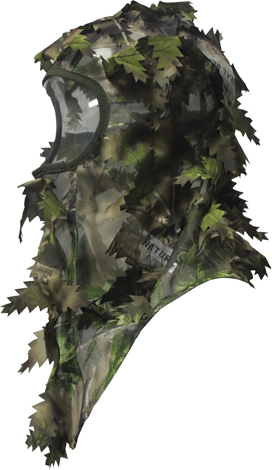 North Mountain Gear Ambush HD Camouflage Hunting Full Cover Leafy 3D Face Mask (Brown) : Clothing
