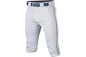 Easton Boys' Rival+ Baseball Pants | Knicker Fit | Youth Sizes | Piped | Multiple Colors