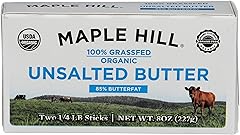 Maple Hill Creamery, Butter Unsalted Organic, 8 Ounce