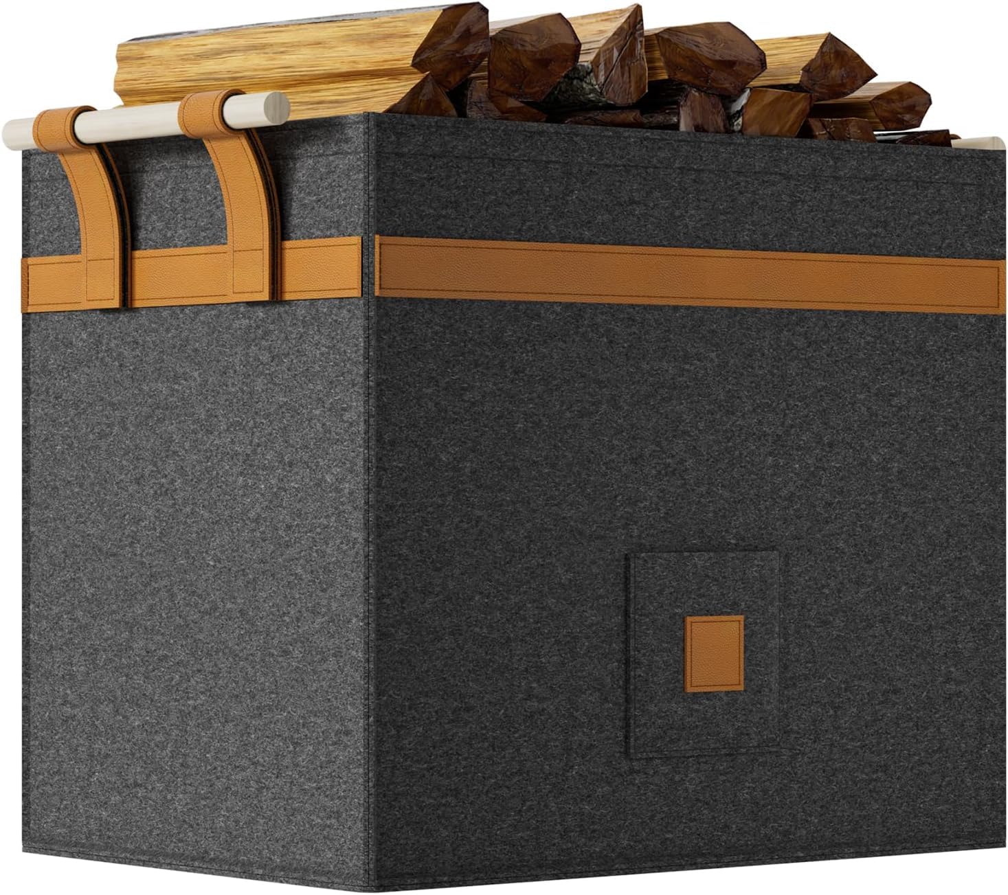 Log Basket, Log Baskets for Wood Burner Indoor, Wood Baskets, Firewood Basket