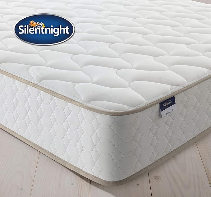 Silentnight Deluxe Sprung Mattress Zoned Spring System Eco Comfort