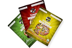 WrawP Paleo Pizza Crust, Variety pack of 3 (Original, Tomato, Spirulina| Organic, Gluten Free, Dairy Free, Soy Free, Nut Free and Vegan Pizza Crust