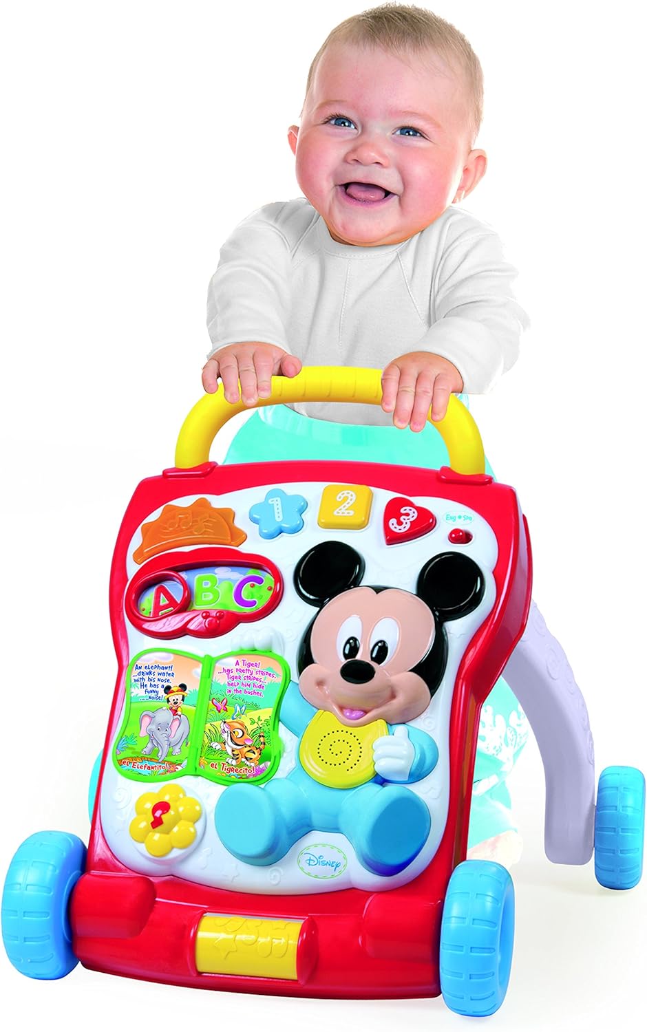 mickey mouse push along walker