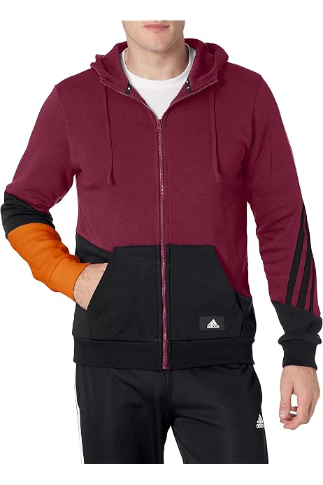 adidas Originals Men's 3-Stripes Half-Zip Sweatshirt, black, Small at  Amazon Men's Clothing store