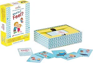 What Do I Feel? A Flash Card Game For Kids to Help Discuss and Express Feelings And Encourage Expression Through Speech. Emotion Cards for grades 4 and up