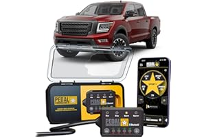PEDAL COMMANDER for Nissan Titan Trucks 2016-2024 Throttle Response Controller Fits: 2nd Gen, A61, S, SV, PRO-4X, SL, Platinum Reserve, Not for XD, Gas & Diesel, Nissan Titan Truck Accessories