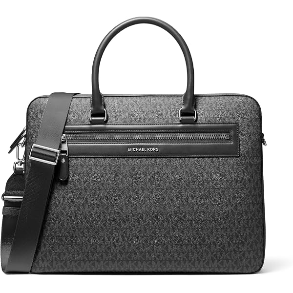 Amazon.com: Michael Kors Men's Edison Portfolio Briefcase, Black
