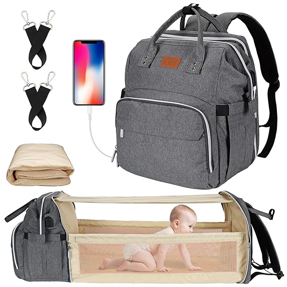Diaper bag with built in changing station Clearance