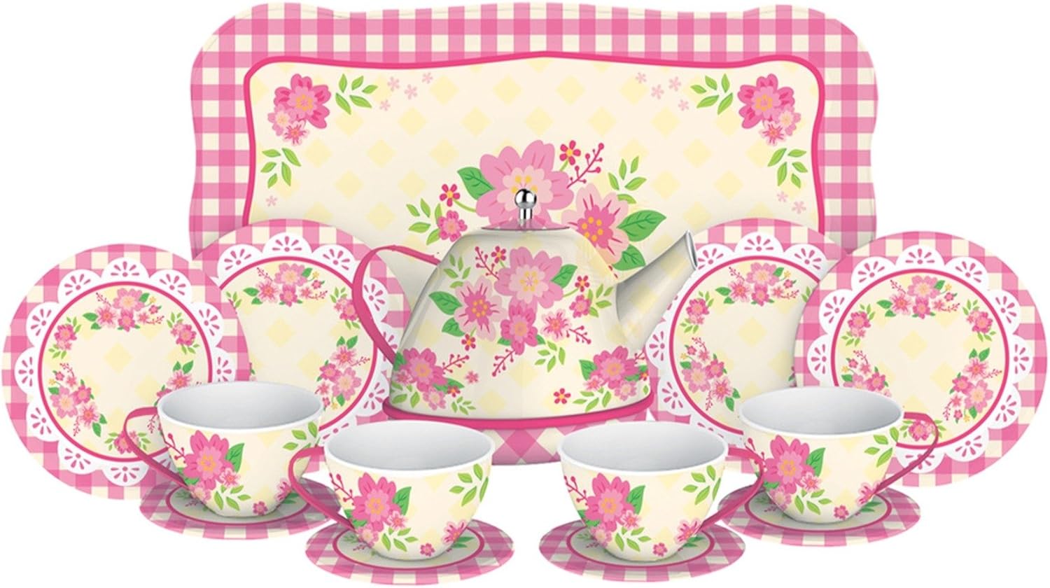 Schylling Fancy Tin Tea Set
