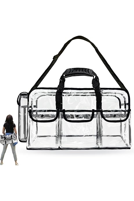 thumbnail image 2 of All Ohio Shop Hop 2023 Clear Zippered Bag With Handles 2 of 13