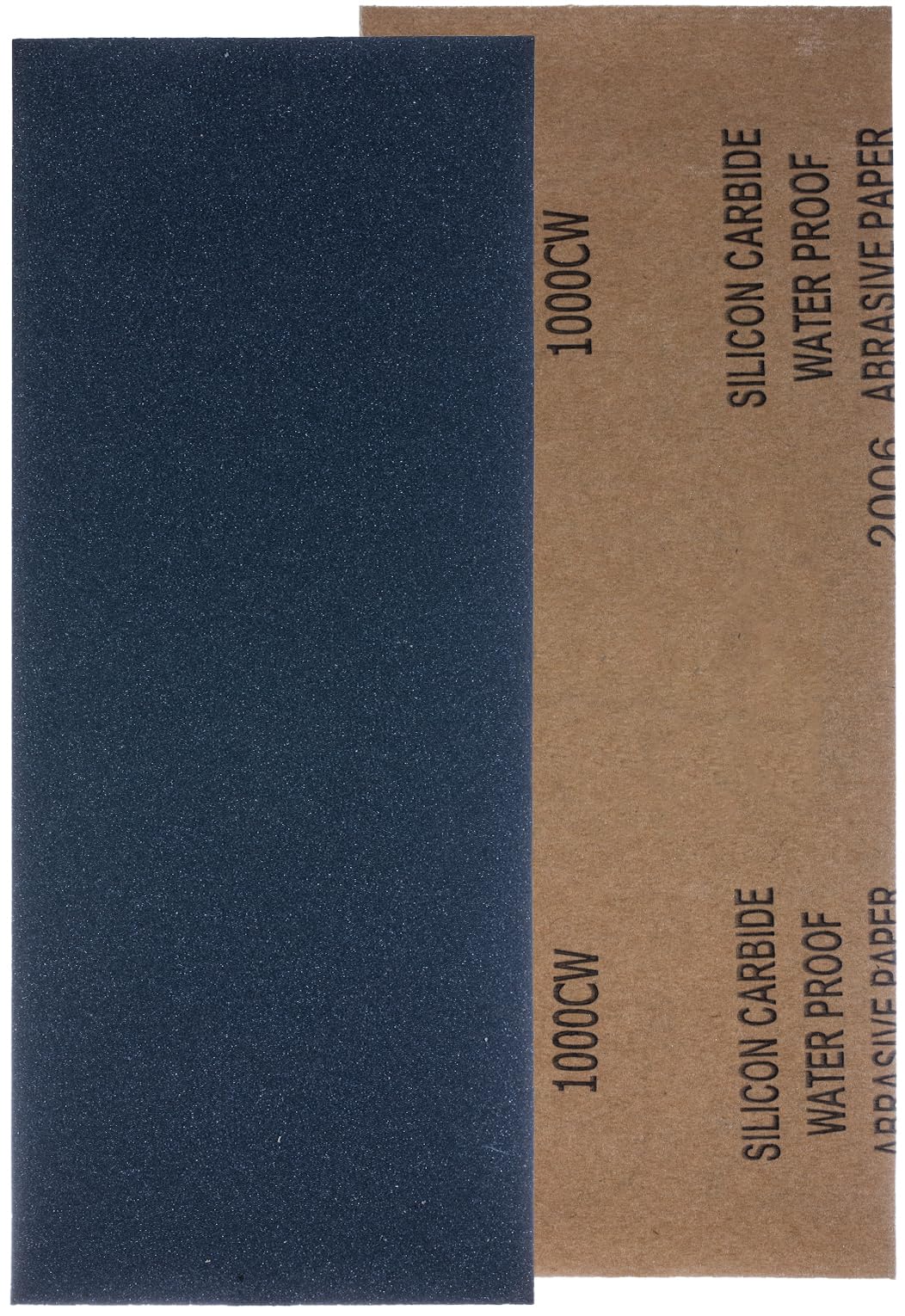 YoiYee 1000 Grit Wet & Dry Sandpaper Sheets, 23 x 9.5cm, Ultra Fine Abrasive Sand Paper Roll for Wood, Metal, Plastic, Glass, Stone and Wall Sanding, 10 Pack