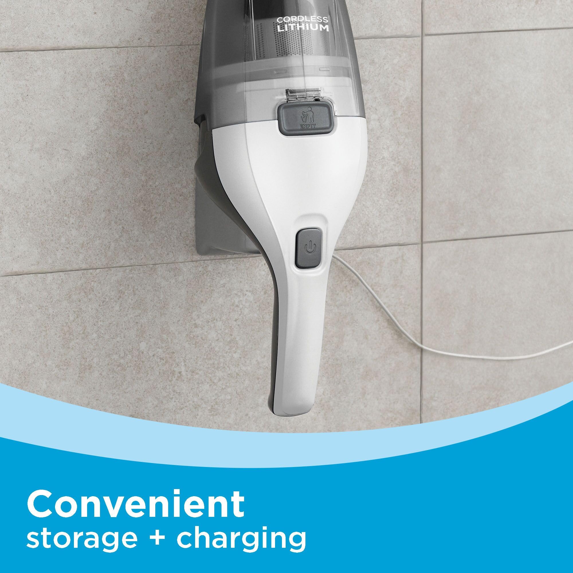 BLACK+DECKER dustbuster QuickClean Cordless Handheld Vacuum, Car Vacuum Portable (HNVC215B10)