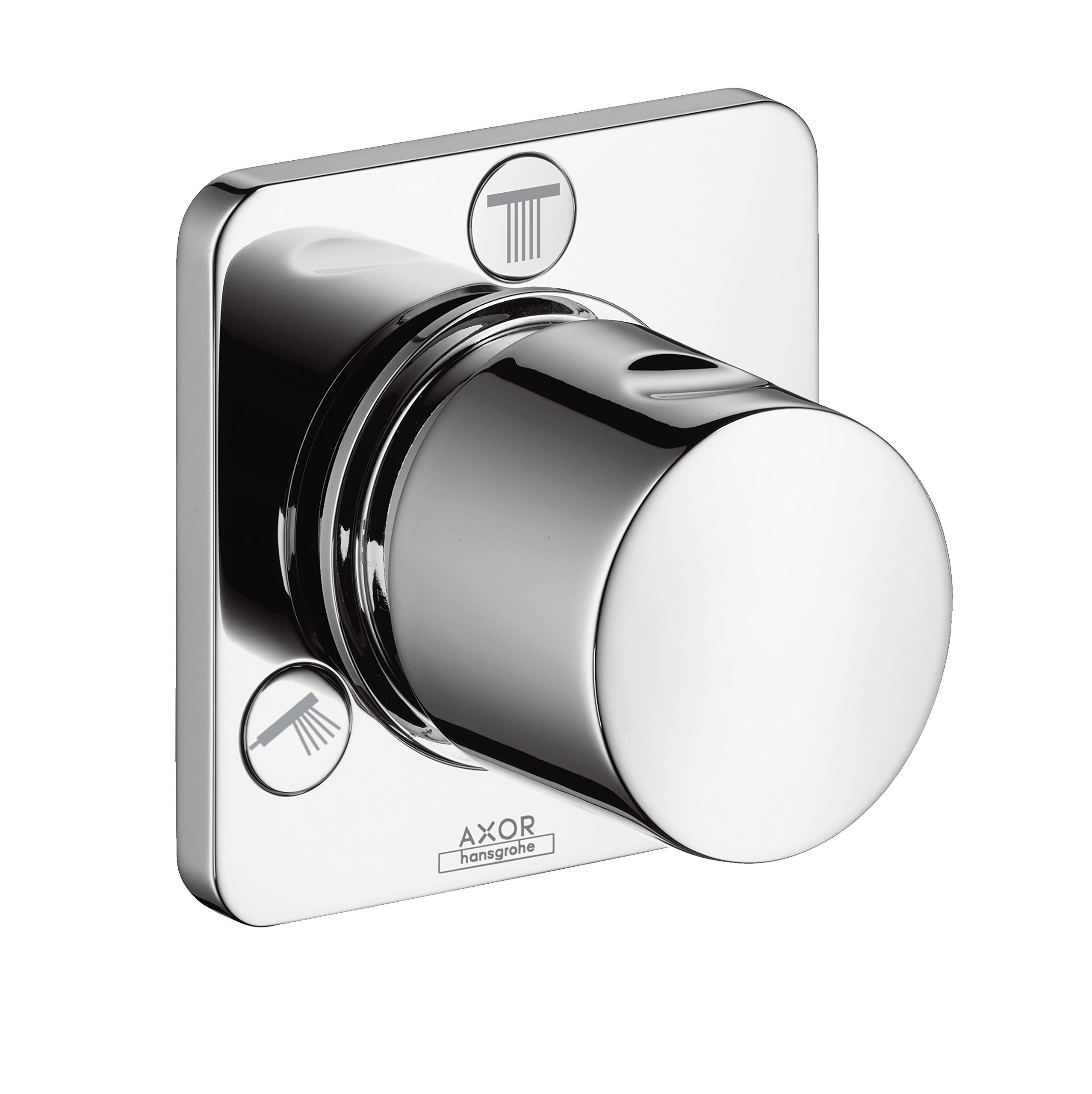 AXOR Citterio M Flush-Mounted Shut-Off and Diverter Valve, Chrome