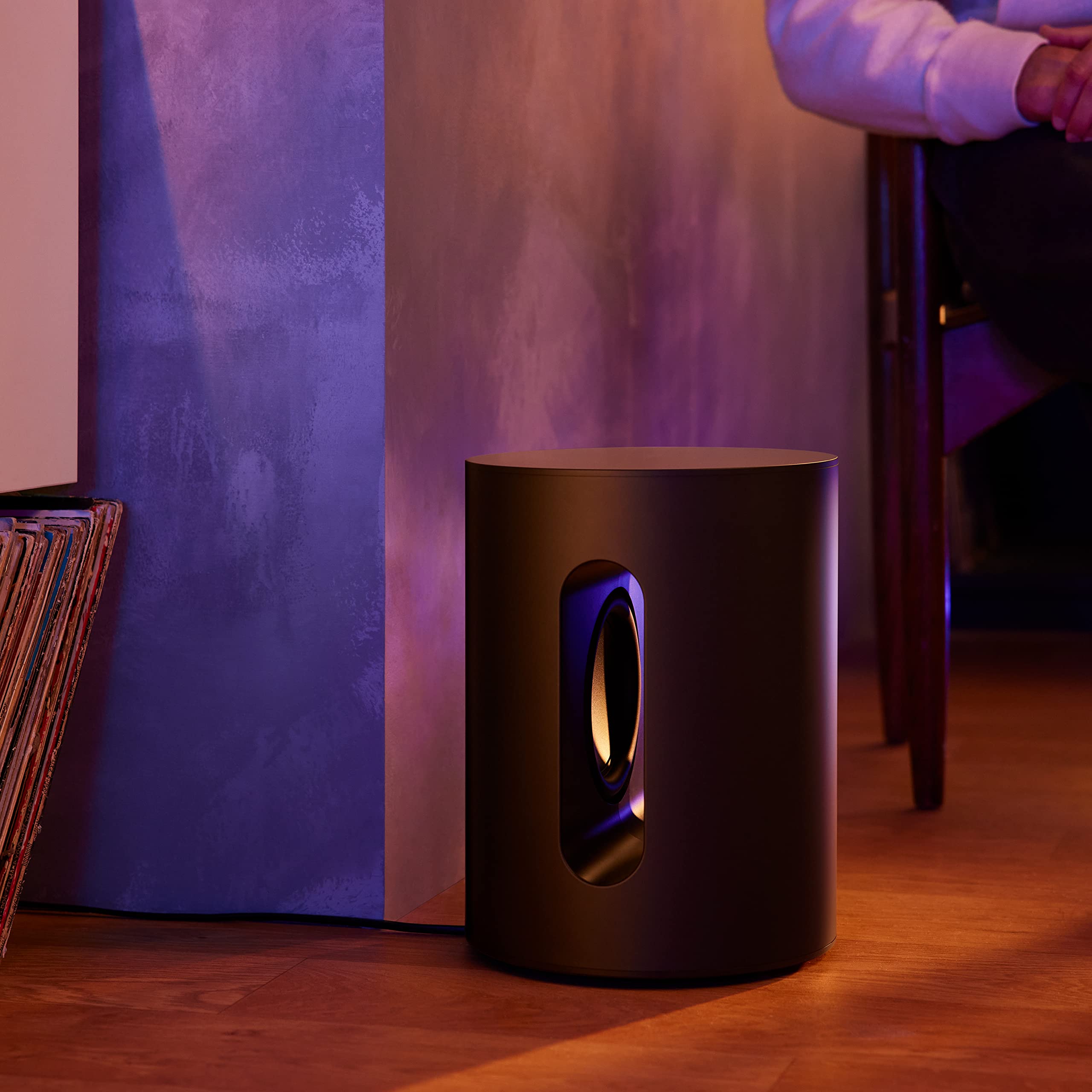 Sonos Sub Mini Kompakt-Subwoofer, beeindruckender Bass, ausgewogener Klang, Einstellbarer EQ, 2 Class-D-Verstärker, Trueplay - Schwarz. 4