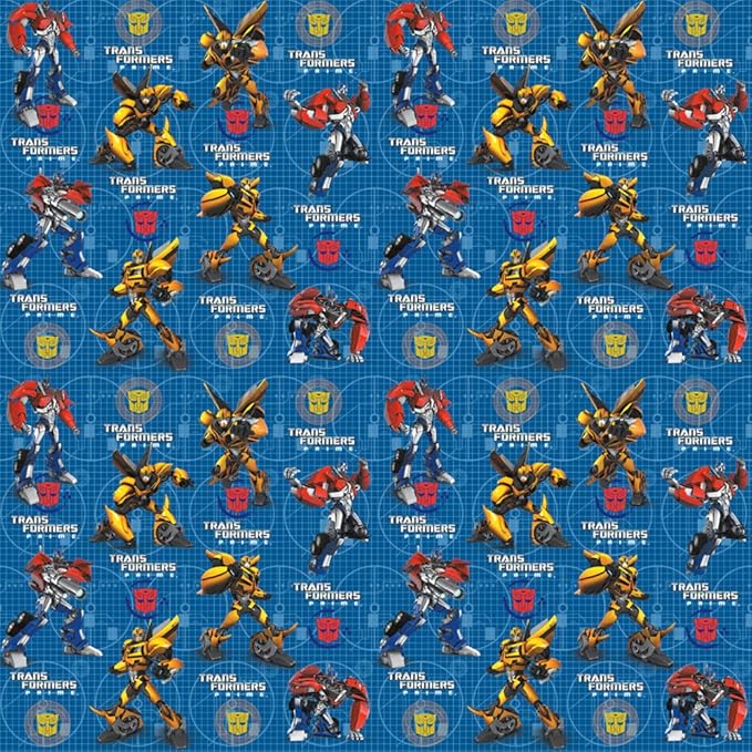 Transformers Roll of Gift Wrap (12.5 SQ FT) Amazon.co.uk Toys & Games
