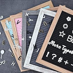 Grey Felt Letter Board - 10x10 Inch, Pre Cut 725