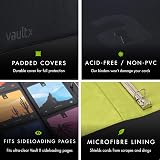Vault X Exo Tec Ring Binder Slim 540 Cards Black/Green Trading Card view 5