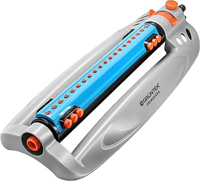 GRÜNTEK Oscillating Sprinkler Turbo Motor Rectangular up to 462 m2
