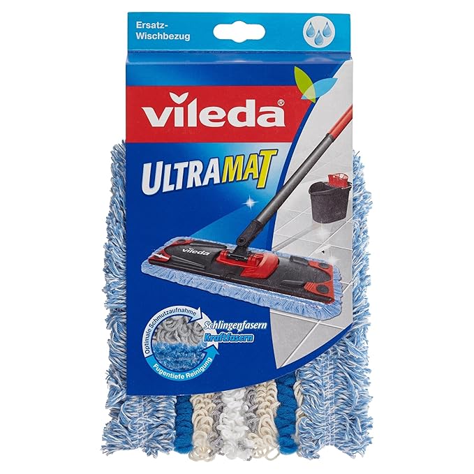 Vileda Ultramat Bezug mit Schlingen und Kraftfasern, 1 Stück