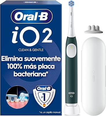 iO 2 Cepillo de Dientes Eléctrico, 1 Cabezal, Verde