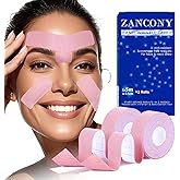 Face Tape for Wrinkles, Zancony Flexible Face Lift Tape Face Wrinkle Tape Smooth Fine Lines ordinary skin care For Forehead |