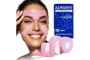 Face Tape for Wrinkles, Zancony Flexible Face Lift Tape Face Wrinkle Tape Smooth Fine Lines ordinary skin care For Forehead |