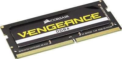 Corsair Vengeance 16GB (2x8GB) DDR4 3000MHz SODIMM Laptop Memory CL16 Black