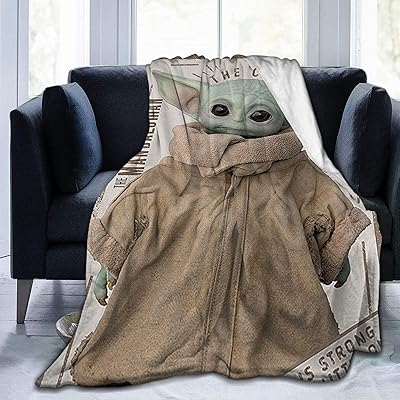 Ultra-Soft Baby Yoda Fleece Blanket for Home Travel Morocco Ubuy