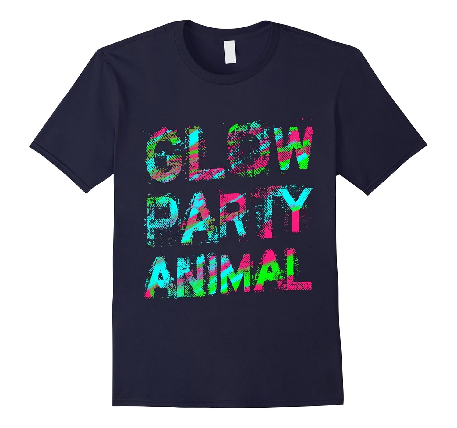 Glow Party Animal T-Shirt - Neon Glow Party Clothes-ANZ