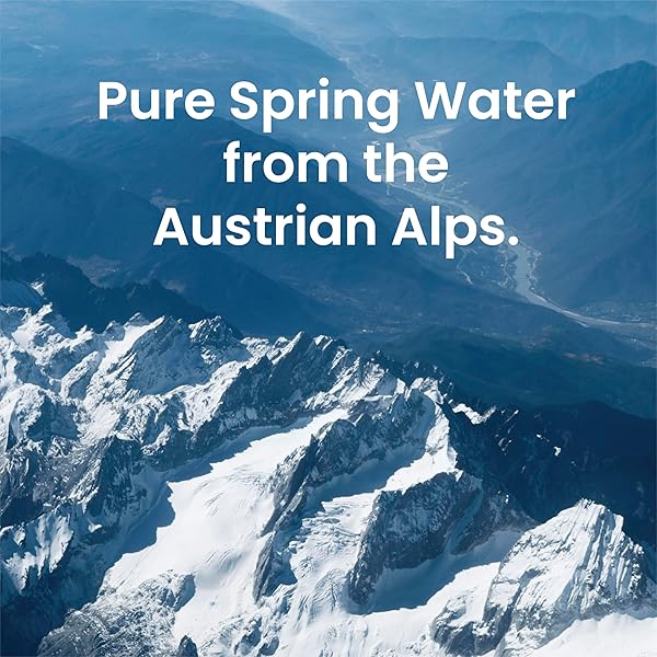 NEA CANNED WATER – AUSTRIAN ALPS SPRING MINERAL CAN WATER IN ALUMINUM CANS – PLASTIC FREE BPA FREE 16.9OZ (1 CASE – PACK OF 12)