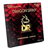 DR Strings Bass Guitar Strings | DRAGON SKIN+ Coated Stainless Steel | DBS5-40 | Superior Sound with Comfortable Feel &amp; Long Life | 5 String Light 40-120 (DBS5-40)