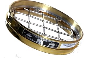 Advantech Brass Test Sieves, 12" Diameter, 1.50" Mesh, Intermediate Height
