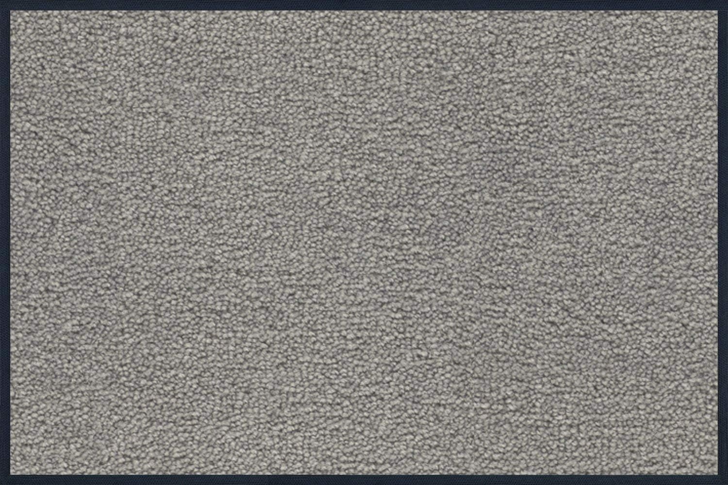 Door Mat Light Grey 50x75 cm grey, 50 x 75 cm (Rectangular)