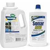 Season-Long Pond Protection Plan &ndash; Enhances Visual Appearance, Lasting Weed Control &amp; Growth Prevention (Aquashade Plus + Sonar RTU)