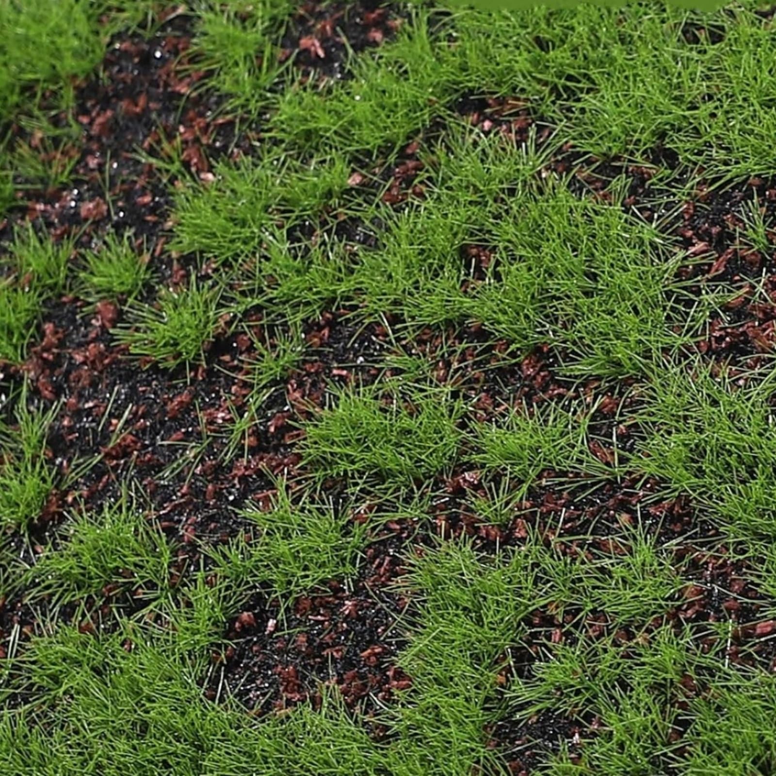 Veemoon Artificial Moss Mat Fake Grass Rug, DIY Synthetic Turf Lawn Plants Lichen Landscape Artificial Grass Rug Lawn Carpet for Wedding Backyard Balcony Indoor Outdoor Decor