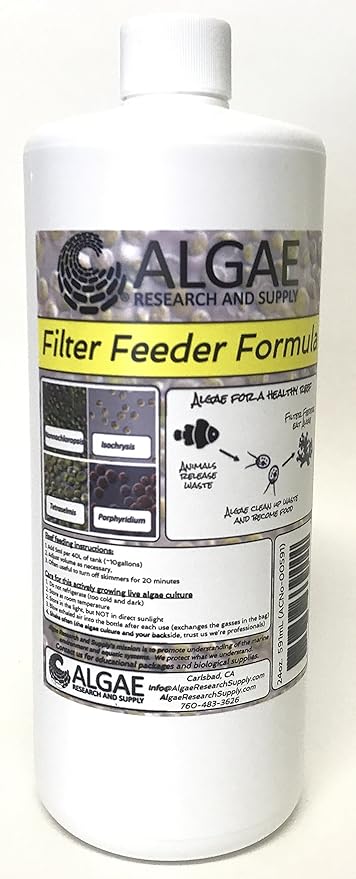Amazon Com Algae Research Supply Live Algae Culture For Seawater